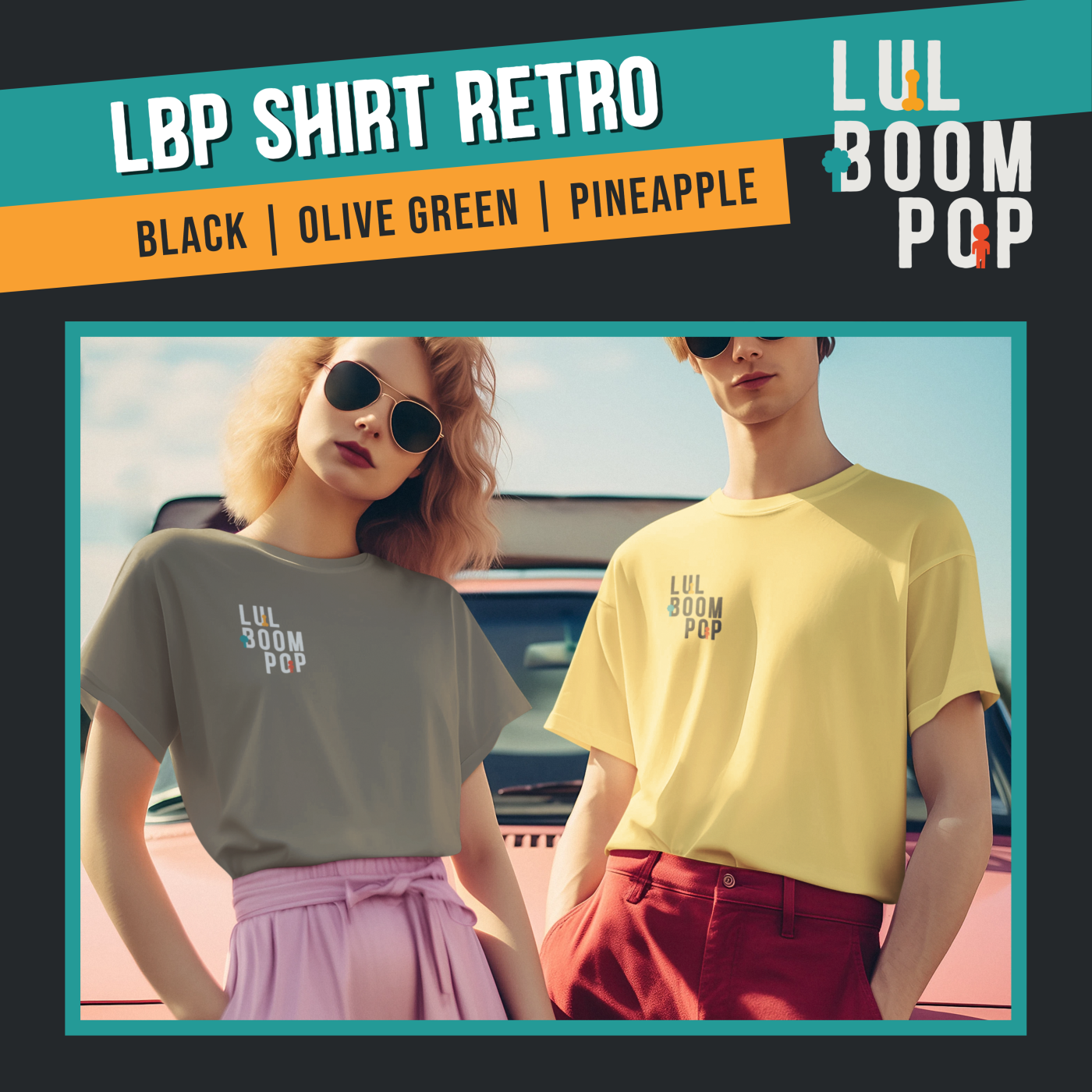 LBP Retro T-shirt - Afbeelding 5